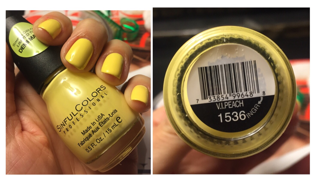 Sinful Colors Professional Nail Polish - Bright Yellow - wide 7